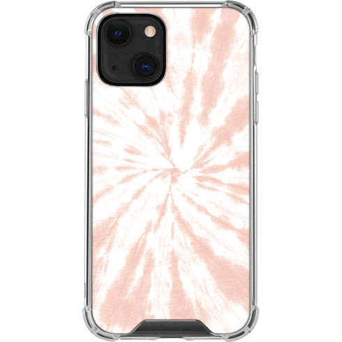 Pink Tie Dye iPhone 14 Plus Clear Case