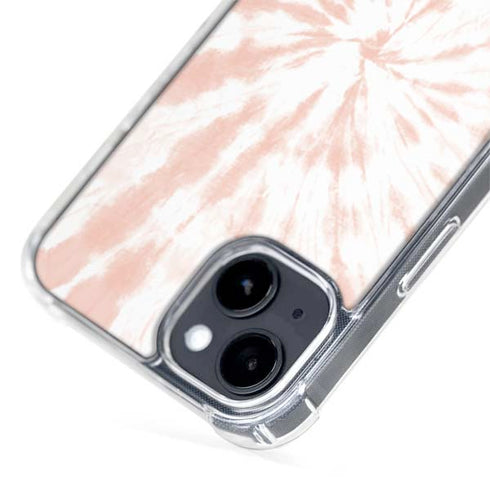 Pink Tie Dye iPhone 15 Plus MagSafe Case