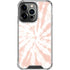 Pink Tie Dye iPhone 15 Pro Clear Case