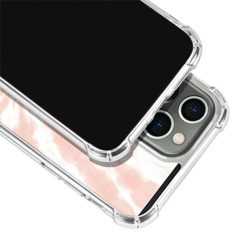 Pink Tie Dye iPhone 15 Pro Clear Case