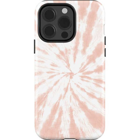 Pink Tie Dye iPhone 15 Pro Impact Case