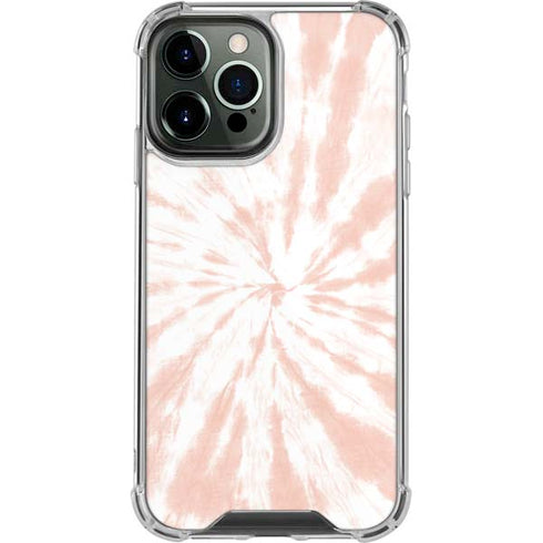 Pink Tie Dye iPhone 15 Pro Max Clear Case