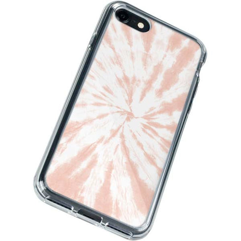 Pink Tie Dye iPhone SE (2nd & 3rd Gen) Clear Case