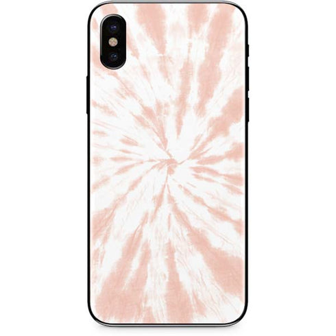 Pink Tie Dye iPhone XS Skin