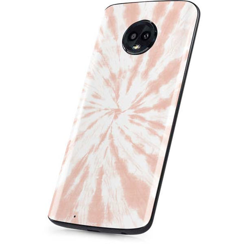 Pink Tie Dye Moto G6 Skin
