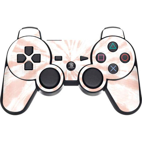 Pink Tie Dye PS3 Dual Shock wireless controller Skin