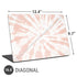 Pink Tie Dye Universal Laptop 16.6in (13.4 x 9.7in) Skin