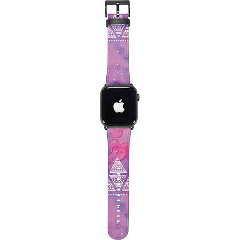 Pink Tribal Euphoria Apple Watch Band 42-44mm