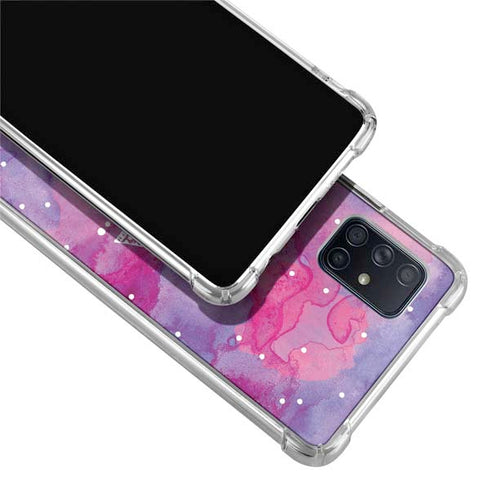 Pink Tribal Euphoria Galaxy A71 5G Clear Case