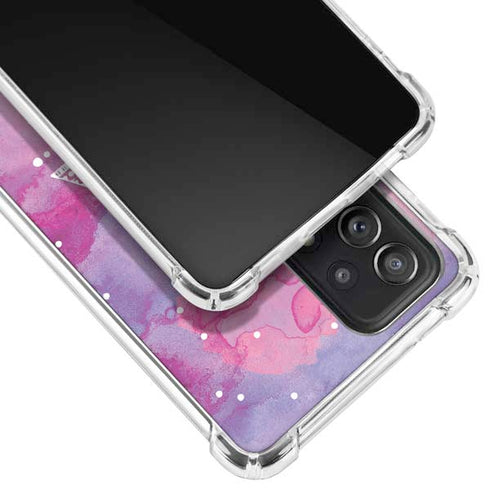 Pink Tribal Euphoria Galaxy A72 5G Clear Case