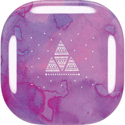 Pink Tribal Euphoria Galaxy Buds Live Skin