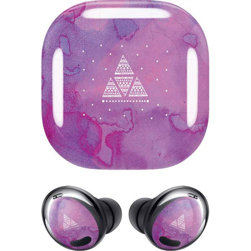 Pink Tribal Euphoria Galaxy Buds Pro Skin