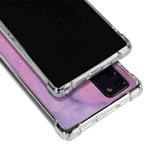 Pink Tribal Euphoria Galaxy Note20 5G Clear Case