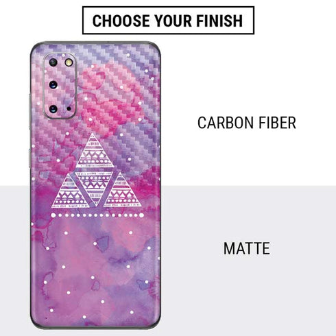 Pink Tribal Euphoria Galaxy S20 Skin
