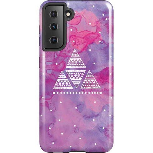 Pink Tribal Euphoria Galaxy S21 5G Pro Case