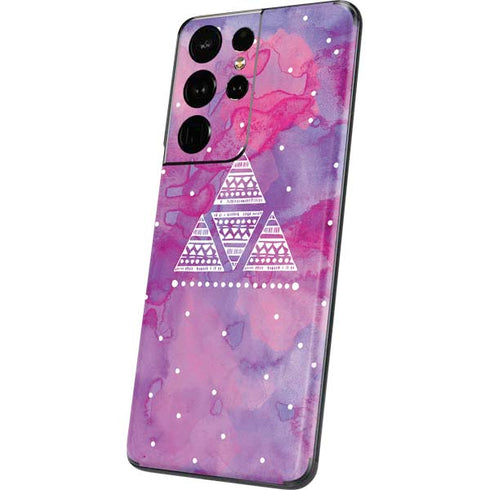 Pink Tribal Euphoria Galaxy S21 Ultra 5G Skin