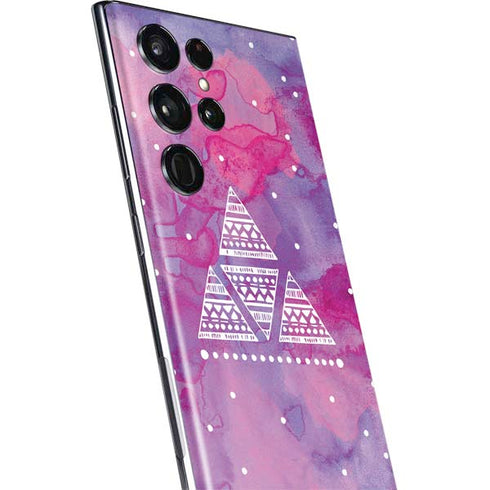 Pink Tribal Euphoria Galaxy S22 Ultra Skin