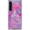 Pink Tribal Euphoria Galaxy S23 Clear Case
