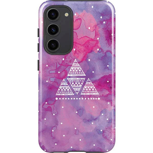 Pink Tribal Euphoria Galaxy S23 Plus Pro Case