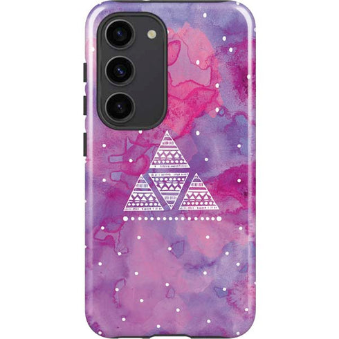 Pink Tribal Euphoria Galaxy S23 Pro Case