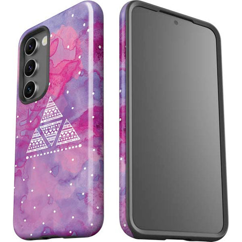 Pink Tribal Euphoria Galaxy S23 Pro Case