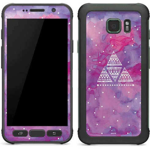 Pink Tribal Euphoria Galaxy S7 Active Skin