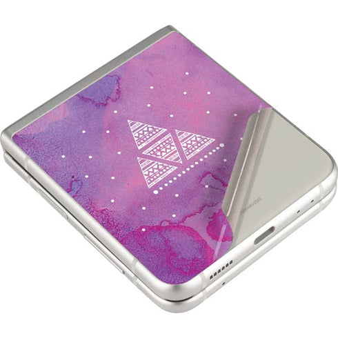 Pink Tribal Euphoria Galaxy Z Flip3 5G Skin