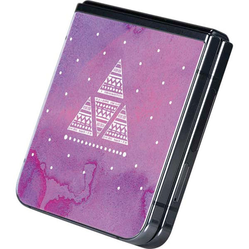 Pink Tribal Euphoria Galaxy Z Flip5 5G Skin
