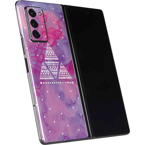 Pink Tribal Euphoria Galaxy Z Fold2 5G Skin