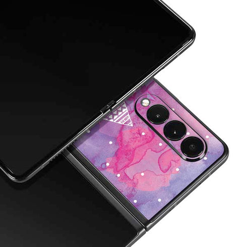 Pink Tribal Euphoria Galaxy Z Fold3 5G Skin