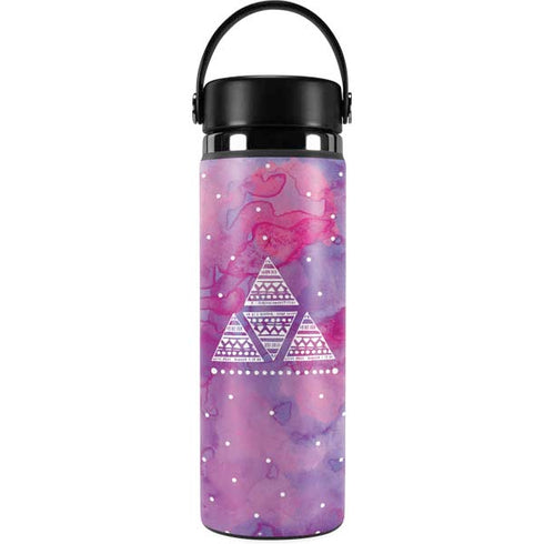 Pink Tribal Euphoria Hydro Flask 20oz Wide Mouth Skin