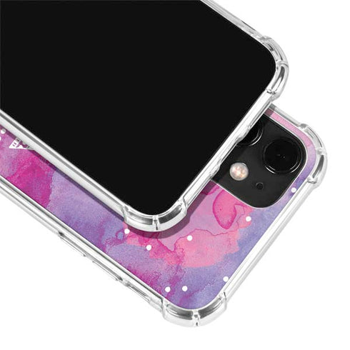 Pink Tribal Euphoria iPhone 12 Clear Case