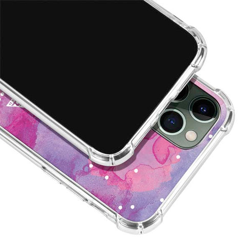 Pink Tribal Euphoria iPhone 12 Pro Clear Case