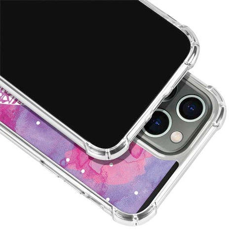 Pink Tribal Euphoria iPhone 13 Pro Max Clear Case