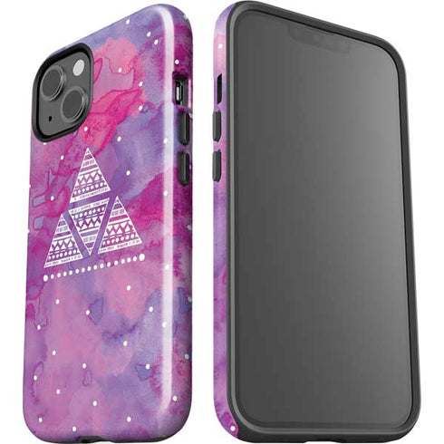 Pink Tribal Euphoria iPhone 14 Plus Impact Case