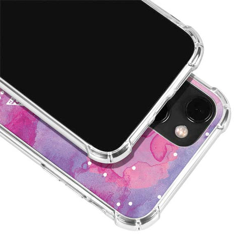 Pink Tribal Euphoria iPhone 14 Plus Clear Case