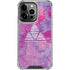 Pink Tribal Euphoria iPhone 14 Pro Clear Case