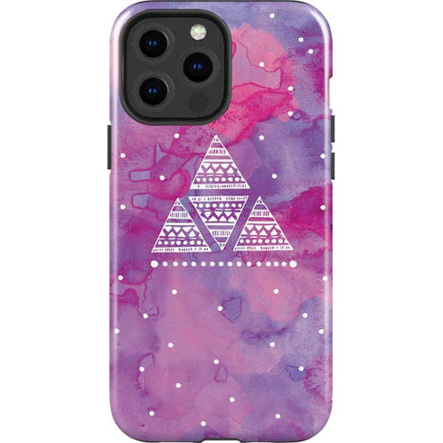 Pink Tribal Euphoria iPhone 15 Pro Max Impact Case