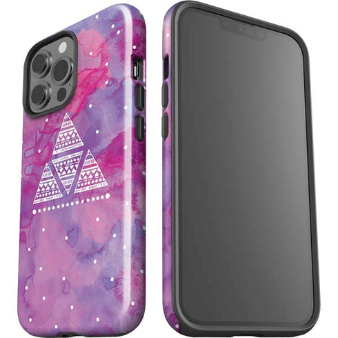 Pink Tribal Euphoria iPhone 15 Pro Max Impact Case