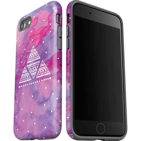 Pink Tribal Euphoria iPhone SE (2nd & 3rd Gen) Pro Case