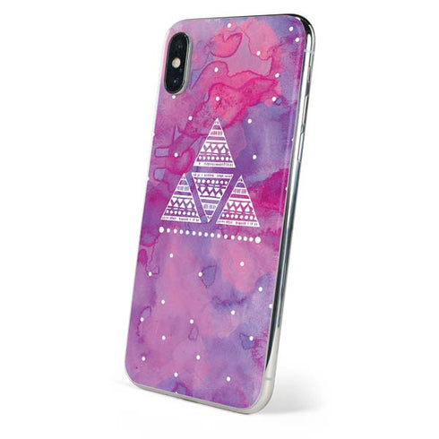 Pink Tribal Euphoria iPhone X Skin