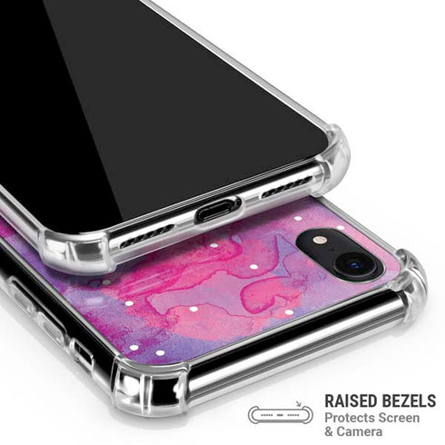 Pink Tribal Euphoria iPhone XR Clear Case