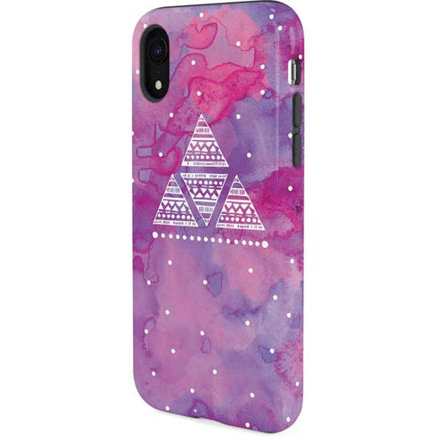 Pink Tribal Euphoria iPhone XR Pro Case