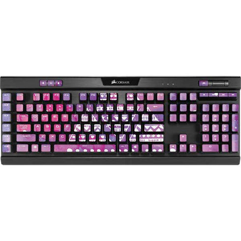 Pink Tribal Euphoria K95 RGB PLATINUM Mechanical Gaming Keyboard Skin