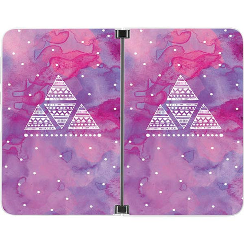 Pink Tribal Euphoria Surface Duo Skin