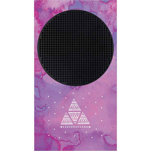 Pink Tribal Euphoria Xbox Series S Console Skin