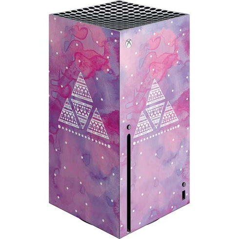 Pink Tribal Euphoria Xbox Series X Console Skin