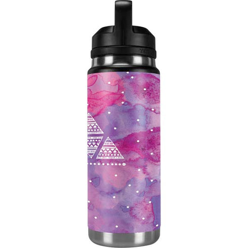 Pink Tribal Euphoria YETI Rambler 26oz Bottle Skin