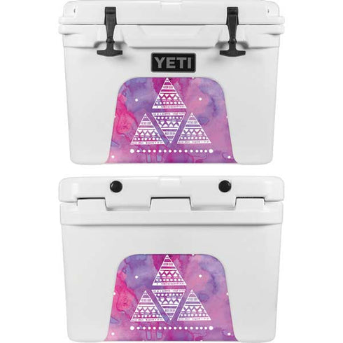 Pink Tribal Euphoria YETI Tundra 35 Hard Cooler Skin