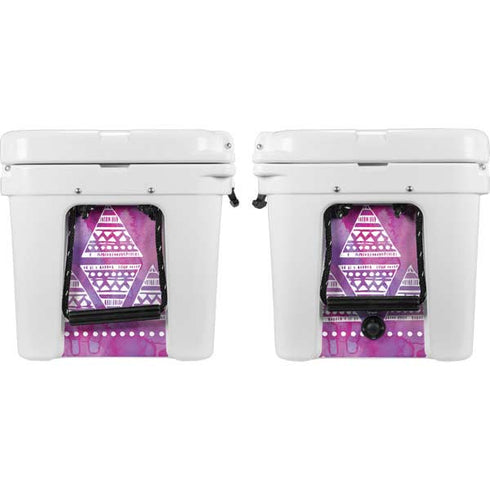 Pink Tribal Euphoria YETI Tundra 45 Hard Cooler Skin